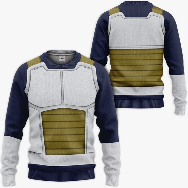 Vegeta Saiyan Battle Armor Premium Outerwear Uniform Costume