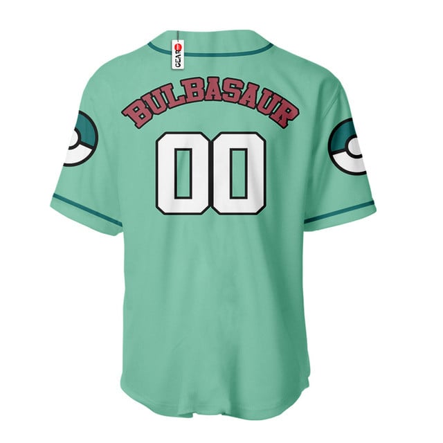 Bulbasaur Baseball Jersey Personalized Edition