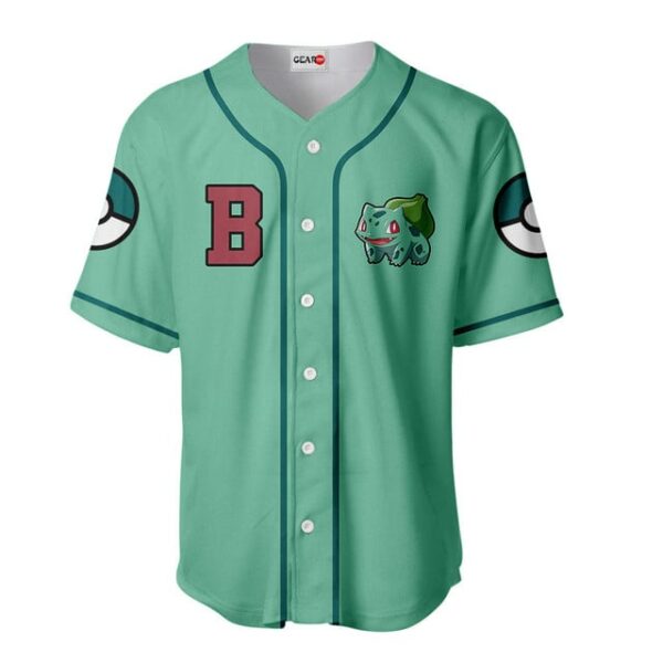 Bulbasaur Baseball Jersey Personalized Edition