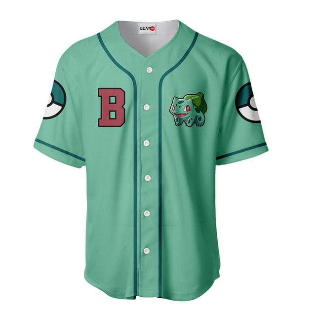 Bulbasaur Baseball Jersey Personalized Edition