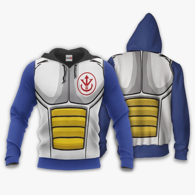 Vegeta Saiyan Royal Family Premium Outerwear - Cosplay Style