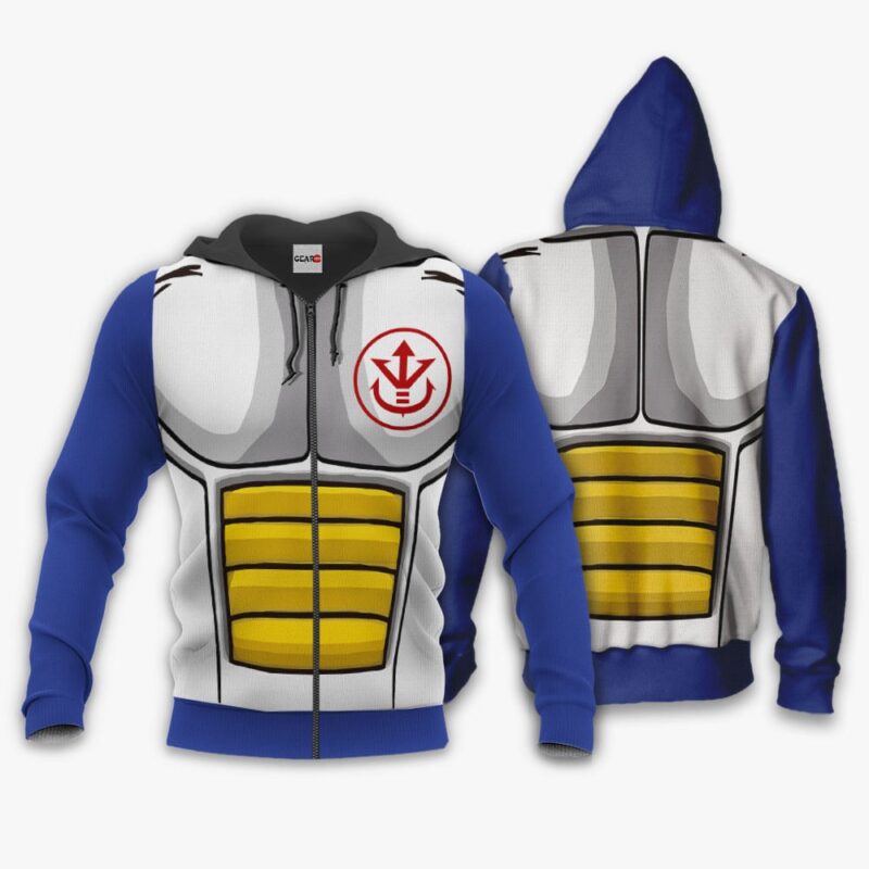 Vegeta Saiyan Royal Family Premium Outerwear - Cosplay Style