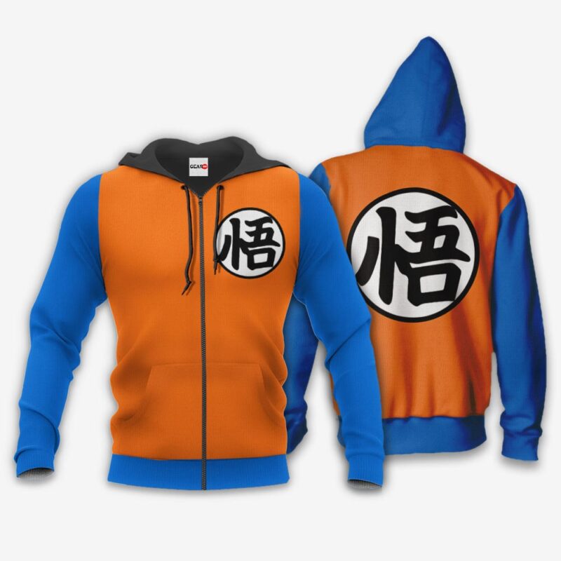 Goku Premium Outerwear - Kanji Symbol