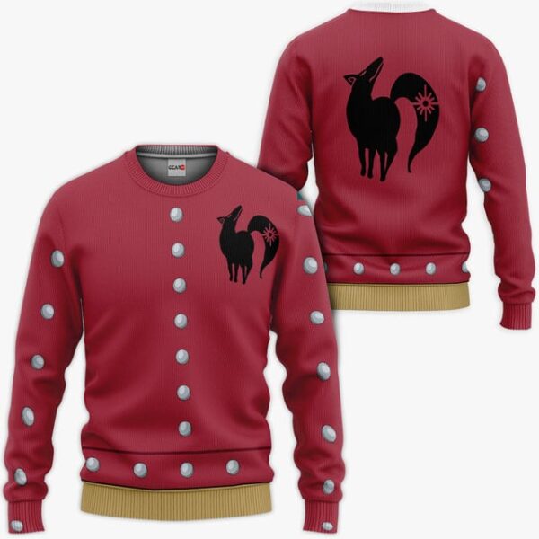 Ban Foxs Sin of Greed Premium Outerwear Costume Style