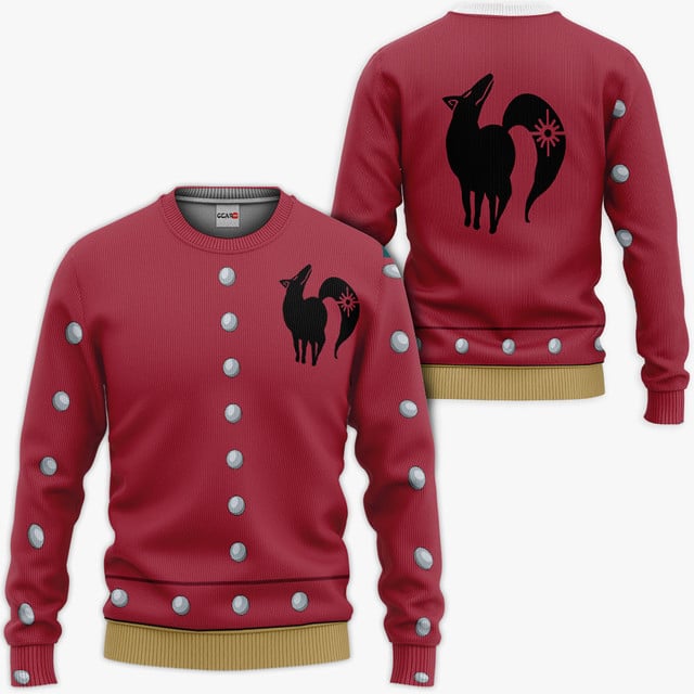 Ban Foxs Sin of Greed Premium Outerwear Costume Style