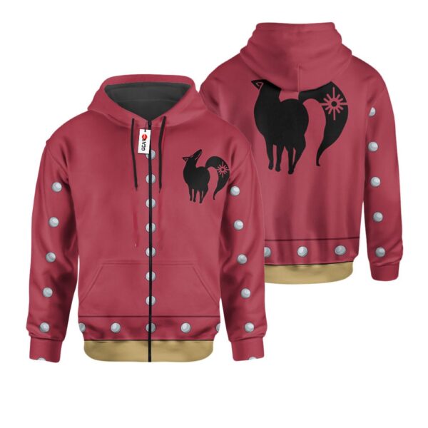 Ban Foxs Sin of Greed Premium Outerwear Costume Style