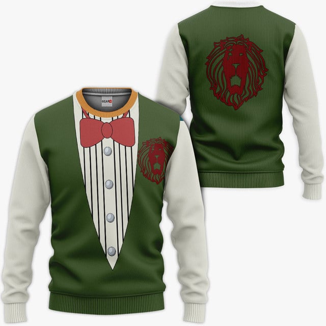 Escanor Lions Sin of Pride Premium Outerwear Costume Style