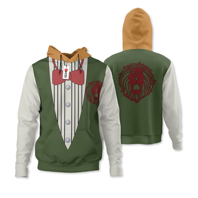 Escanor Lions Sin of Pride Premium Outerwear Costume Style