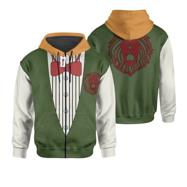 Escanor Lions Sin of Pride Premium Outerwear Costume Style