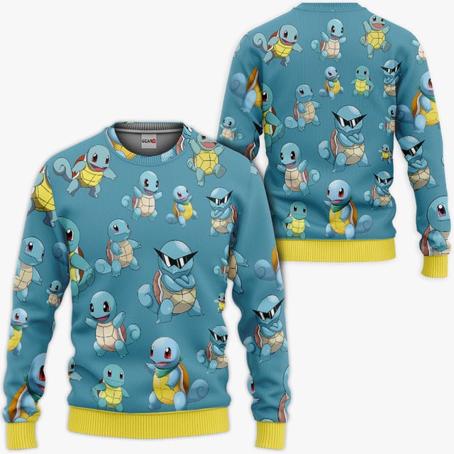 Squirtle Premium Outerwear Pattern Style