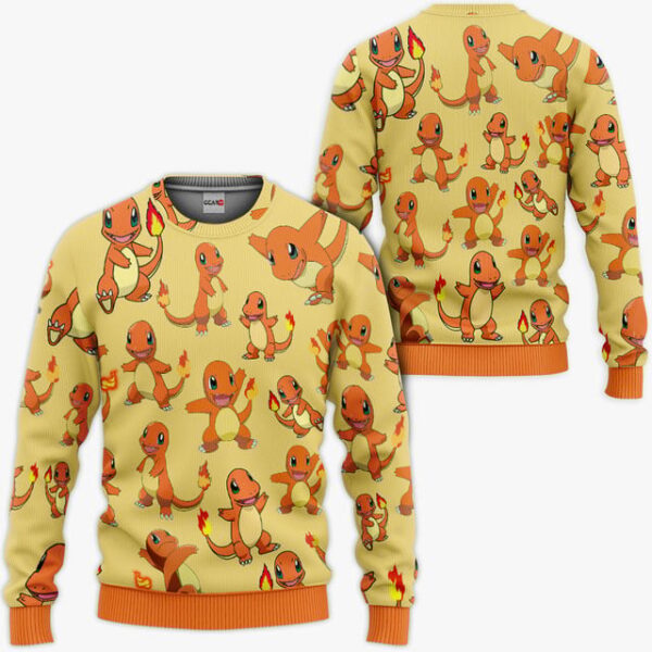 Charmander Premium Outerwear Pattern Style