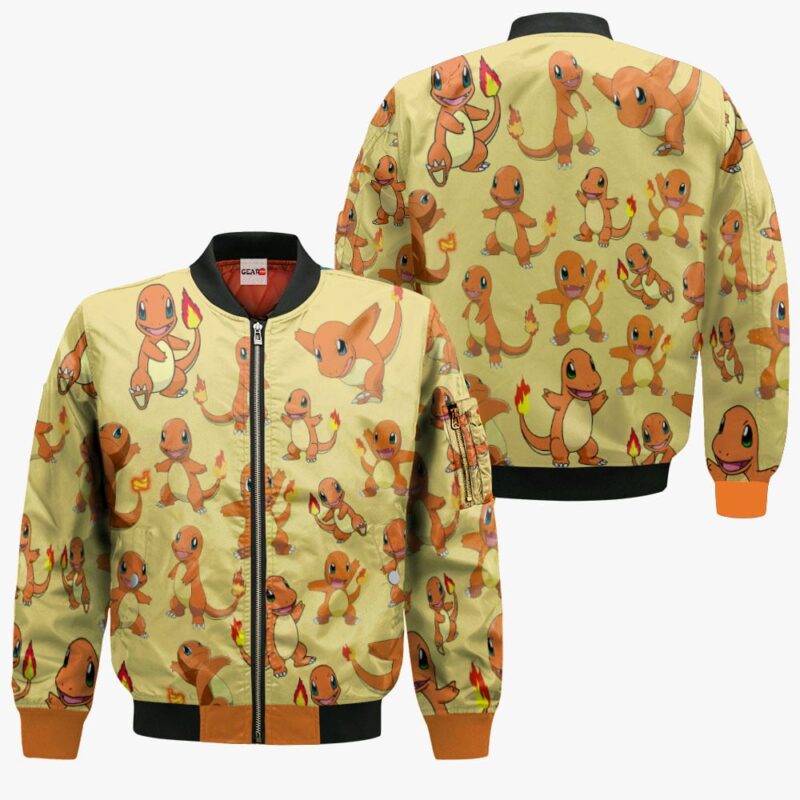 Charmander Premium Outerwear Pattern Style