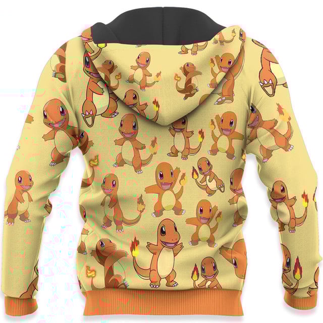 Charmander Premium Outerwear Pattern Style