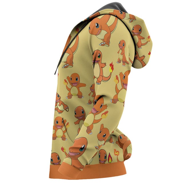 Charmander Premium Outerwear Pattern Style