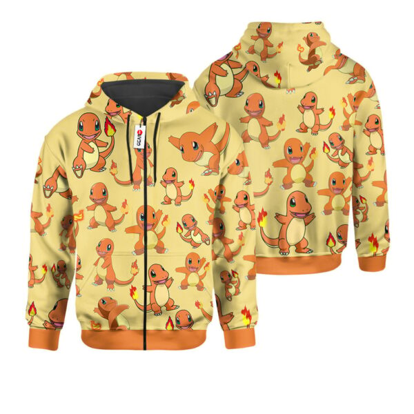 Charmander Premium Outerwear Pattern Style