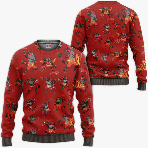 Incineroar Premium Outerwear Pattern Style