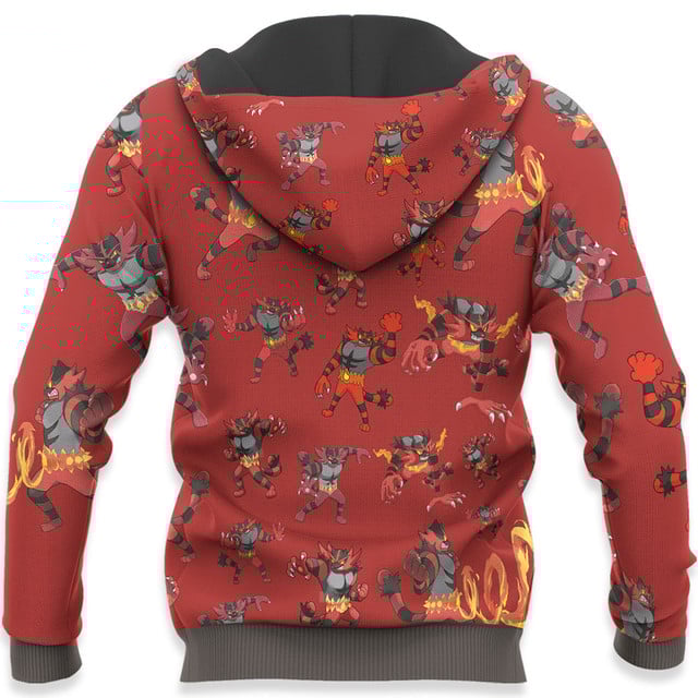 Incineroar Premium Outerwear Pattern Style