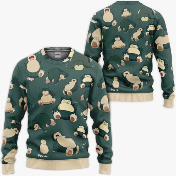 Snorlax Premium Outerwear Pattern Style