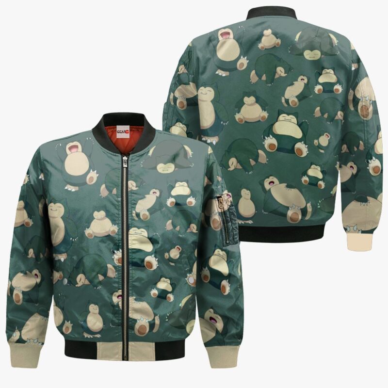 Snorlax Premium Outerwear Pattern Style
