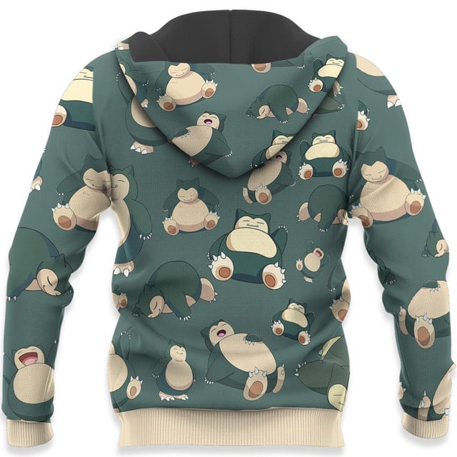 Snorlax Premium Outerwear Pattern Style