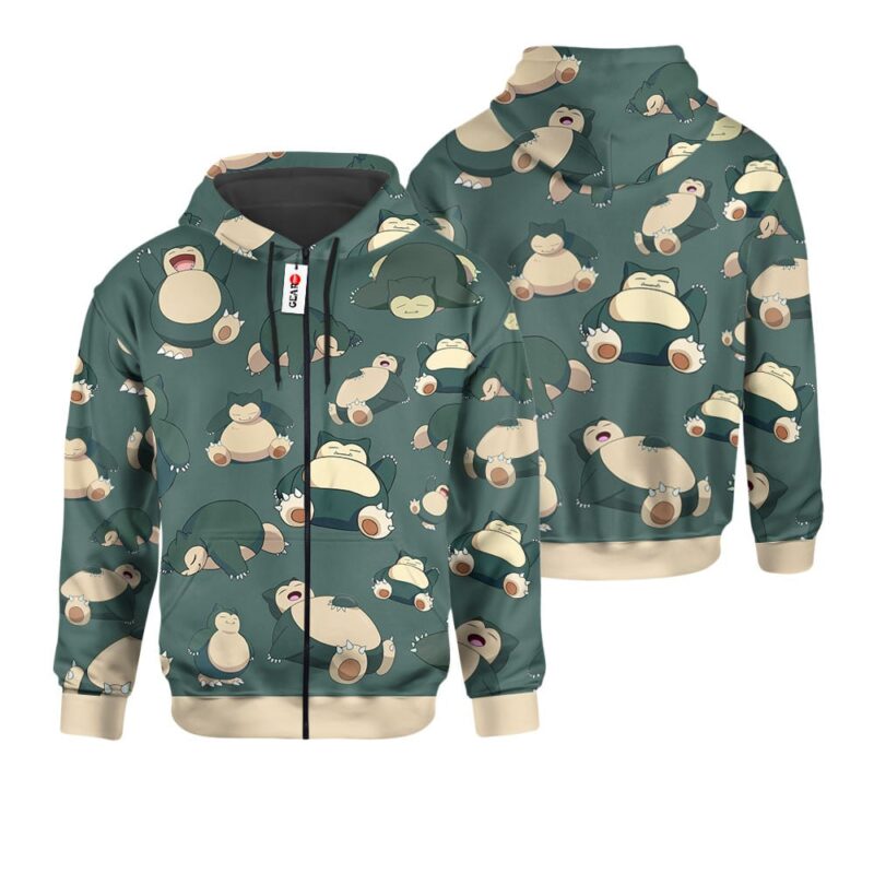 Snorlax Premium Outerwear Pattern Style