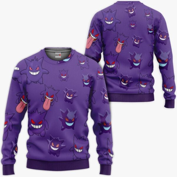 Gengar Premium Outerwear Pattern Style