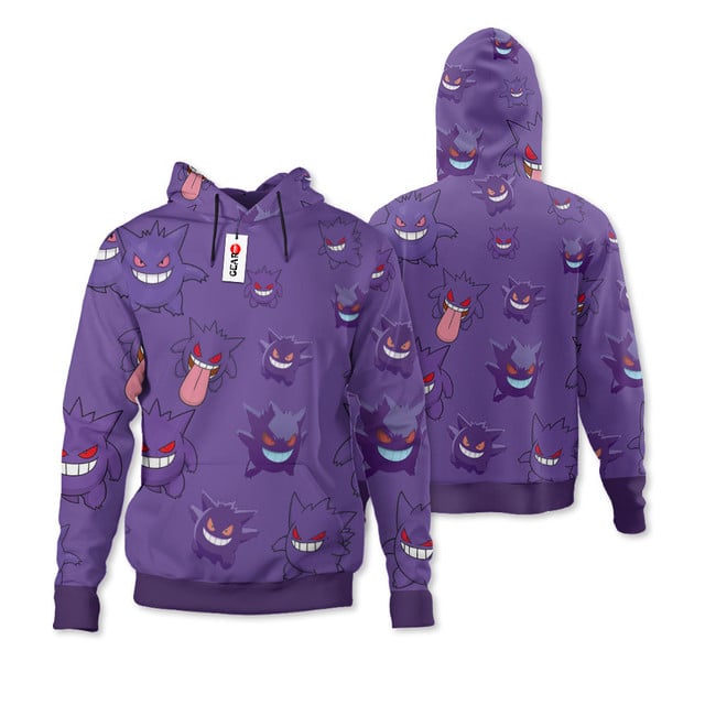 Gengar Premium Outerwear Pattern Style