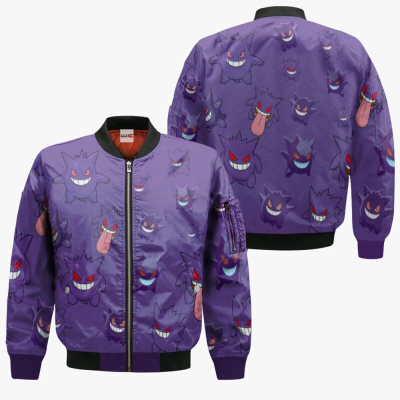 Gengar Premium Outerwear Pattern Style