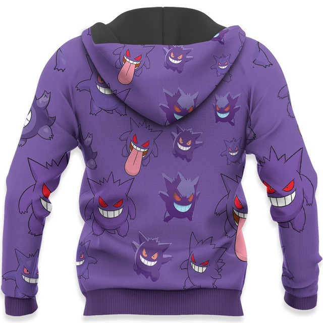 Gengar Premium Outerwear Pattern Style