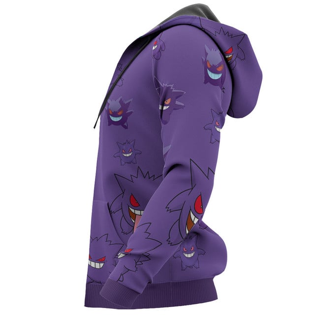 Gengar Premium Outerwear Pattern Style