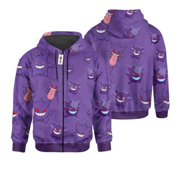 Gengar Premium Outerwear Pattern Style