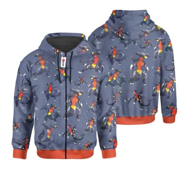 Garchomp Premium Outerwear Pattern Style