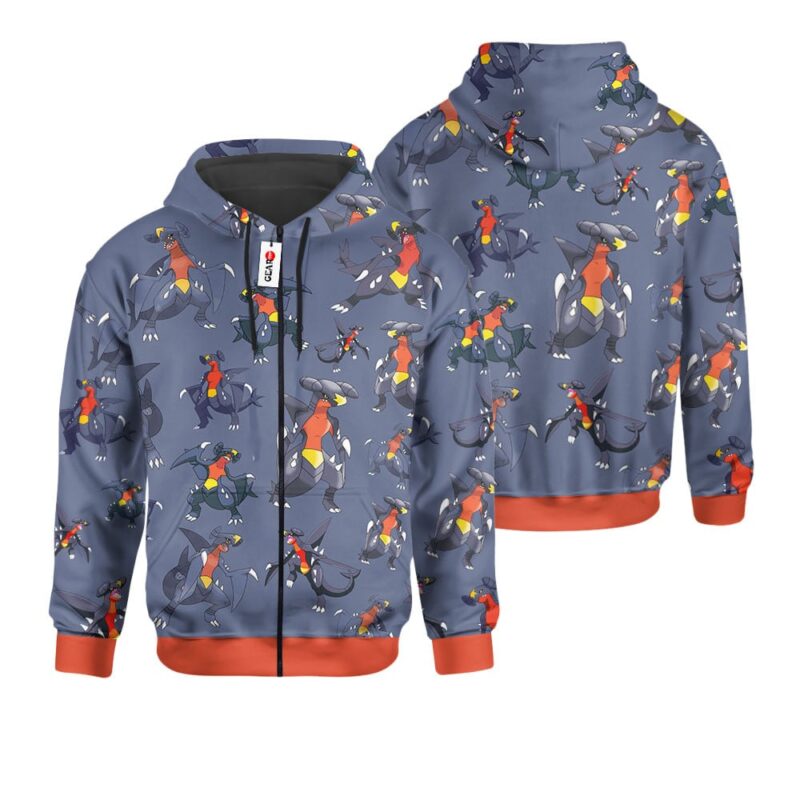 Garchomp Premium Outerwear Pattern Style