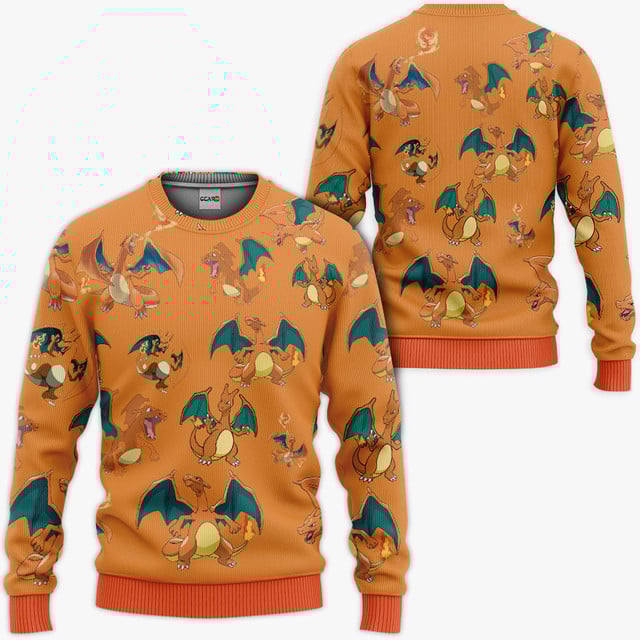 Charizard Premium Outerwear Pattern Style