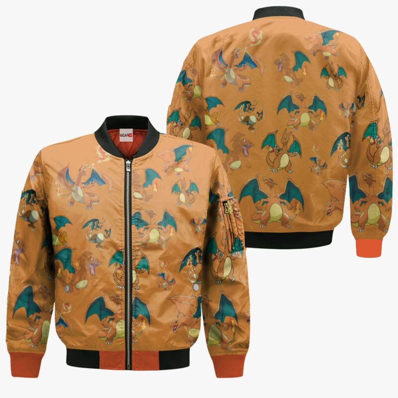 Charizard Premium Outerwear Pattern Style