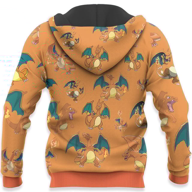 Charizard Premium Outerwear Pattern Style