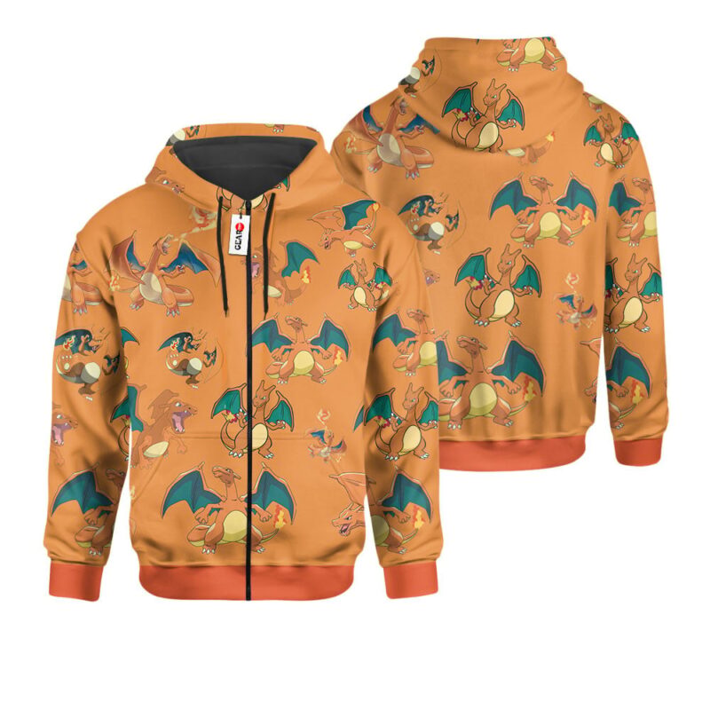 Charizard Premium Outerwear Pattern Style