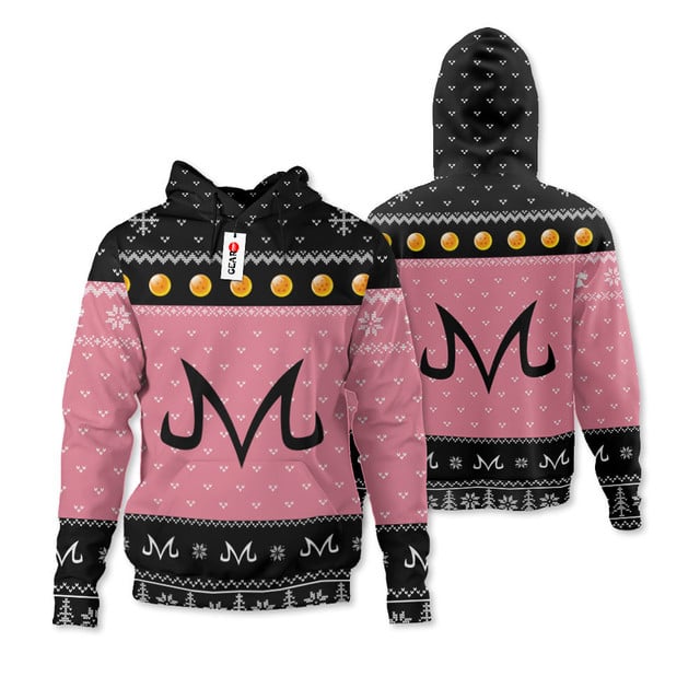 Majin Buu Ugly Sweater Christmas Premium Outerwear