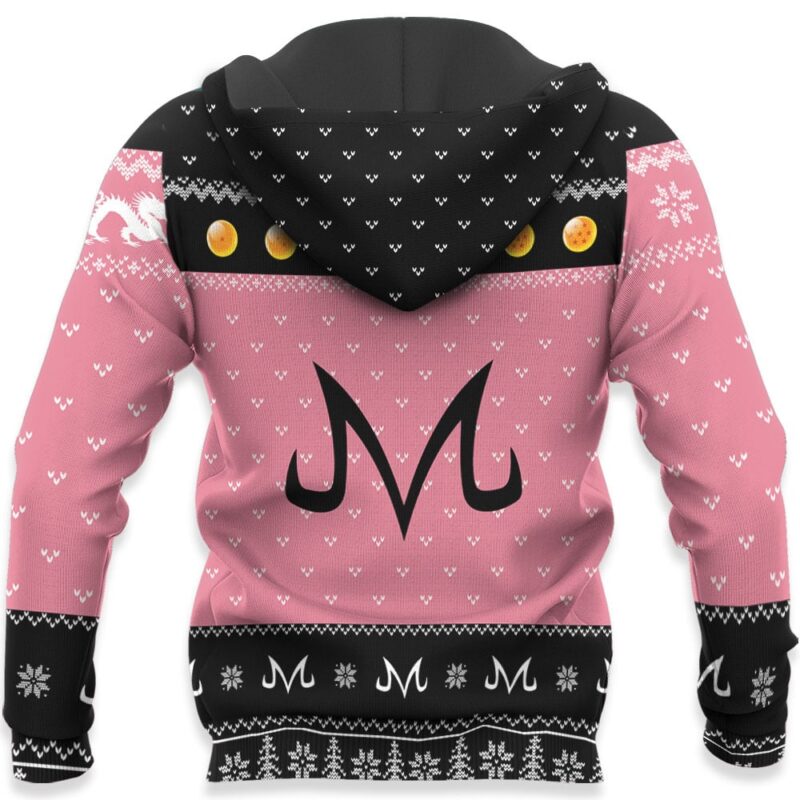 Majin Buu Ugly Sweater Christmas Premium Outerwear