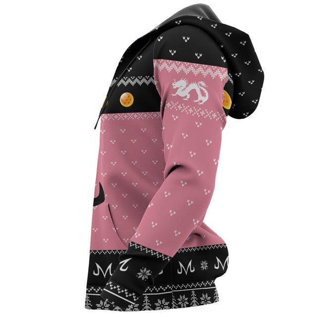 Majin Buu Ugly Sweater Christmas Premium Outerwear