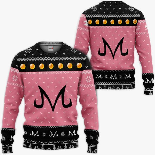 Majin Buu Ugly Sweater Christmas Premium Outerwear