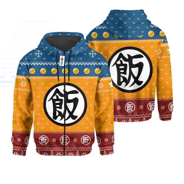 Gohan Ugly Sweater Christmas Premium Outerwear