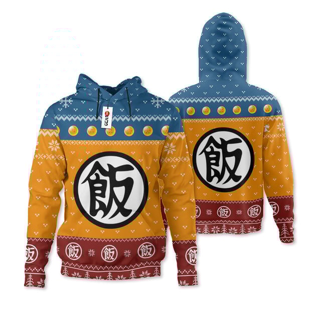 Gohan Ugly Sweater Christmas Premium Outerwear