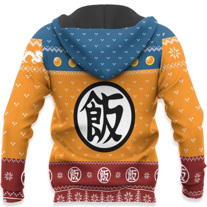 Gohan Ugly Sweater Christmas Premium Outerwear