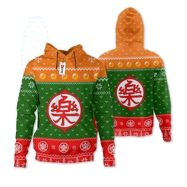 Yamcha Ugly Sweater Christmas Premium Outerwear