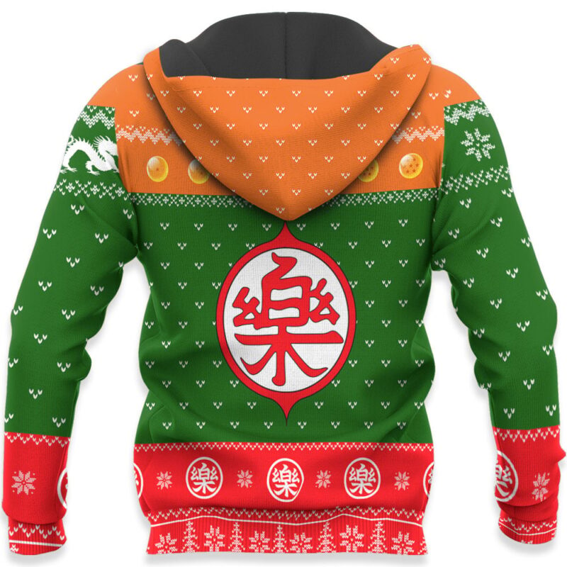 Yamcha Ugly Sweater Christmas Premium Outerwear