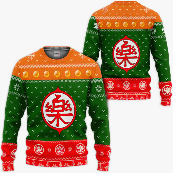 Yamcha Ugly Sweater Christmas Premium Outerwear