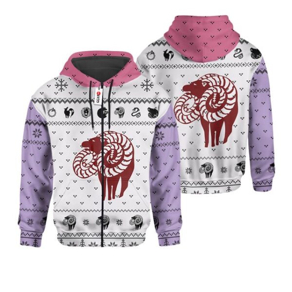Gowther Sin of Lust Ugly Sweater Christmas Premium Outerwear