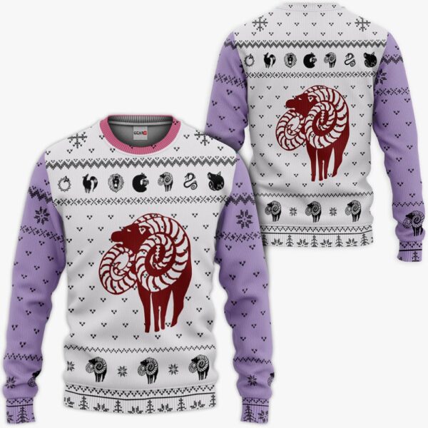 Gowther Sin of Lust Ugly Sweater Christmas Premium Outerwear