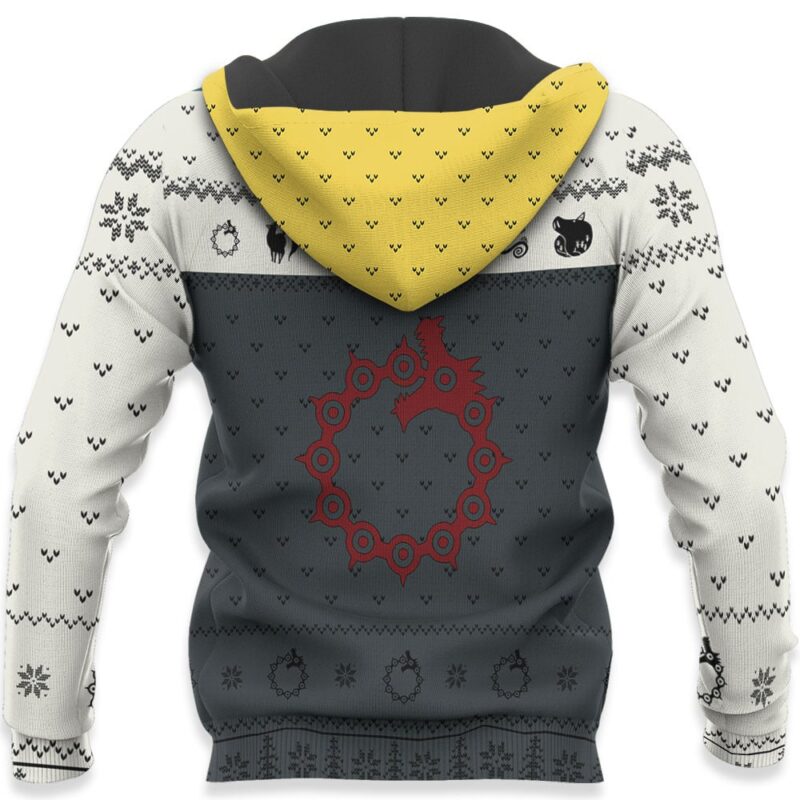 Meliodas Sin of Wrath Ugly Sweater Christmas Premium Outerwear